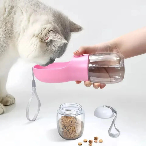 Pawtigo portable pet water bottle travel design