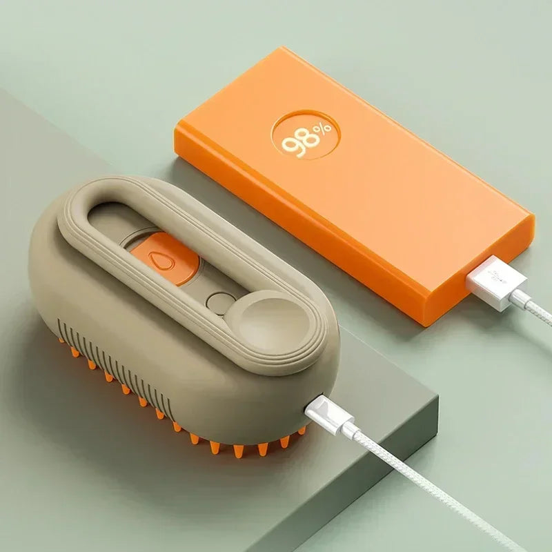 Pawtigo rechargeable USB pet grooming brush